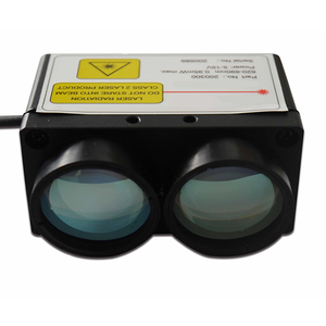 Puntatore Laser e 4-20mA uscita ad alta frequenza 905nm Laser sensore di distanza per il posizionamento del contenitore - Product Image 1