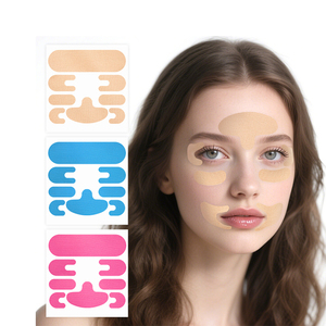Anti-kırışıklık önceden kesilmiş yüz kaldırma cilt sıkılaştırma yamalar bant etiket alın ve göz için kırışıklık giderici - Product Image 6