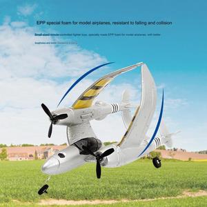 Lehoo ToysRC飛行機2.4GhzジャイロスタビライザーRTFグライダー航空機2-CHリモートコントロール飛行機子供用 - Product Image 6