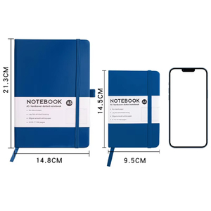 WSY876 2025 B5 A5 A6 A7 Custom con copertina rigida punteggiata fascia elastica in pelle PU mensile mensile annuale diario Planner Notebook caseario - Product Image 4