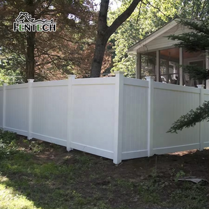 Fencetech yüksek kalite 6x8 vinil güvenlik çit 6 metre boyunda 8 metre geniş düşük bakım basıncı doğa 3D modelleme dahil - Product Image 2