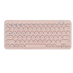 Mini Slim <strong>Keyboard</strong> Chocolate Keys <strong>Bluetooth</strong> Wireless Portable <strong>Keyboard</strong> <strong>for</strong> PC Laptop Desktop Macbook K380 <strong>Keyboard</strong> Round Keys - Product Image 3