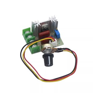 Motor regulador de velocidad controlada de silicio de 2000W, módulo de regulación de temperatura y atenuación de voltaje de alta potencia de 220V - Product Image 1
