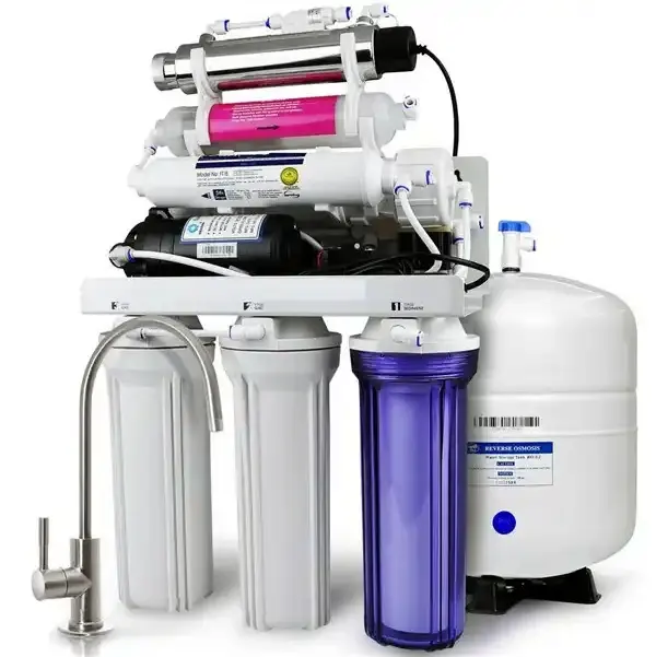 OEM/ODM Заводская розетка обратного осмоса фильтр для воды с 7-ступенчатым очистителем воды для коммерческого домашнего офиса