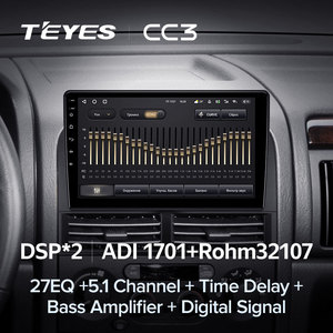 TEYES CC3 2K per Jeep Grand Cherokee II WJ 1998-2004 Android lettore Video multimediale di navigazione Stereo GPS autoradio lettore DVD - Product Image 4
