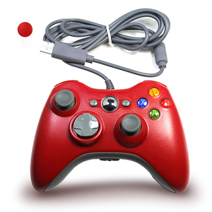 PS3用PC用デュアルモーター振動付きXbox 360ワイヤードゲームコントローラー用 & Xbox One共有アーケードゲームコントローラー用 - Product Image 1