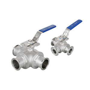 ไฟฟ้า 3 ทาง 2 นิ้วบอลวาล์ว 3/4 สแตนเลสวาล์วบอลเกลียวภายนอกด้าย npt - Product Image 5