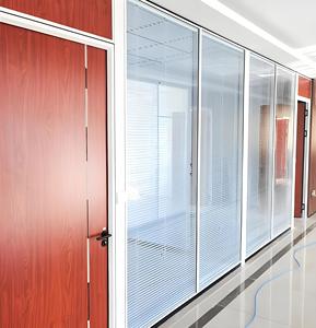 Vidro moderado claro <span class=keywords><strong>modular</strong></span> moderno e sistema divisório do escritório para o hospital escolar ou os divisores do salão