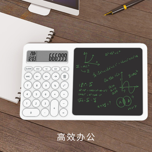 <strong>New</strong> Type Pad Versatile Office Computing Tool Calculator and <strong>Writing</strong> Pad - Product Image 5