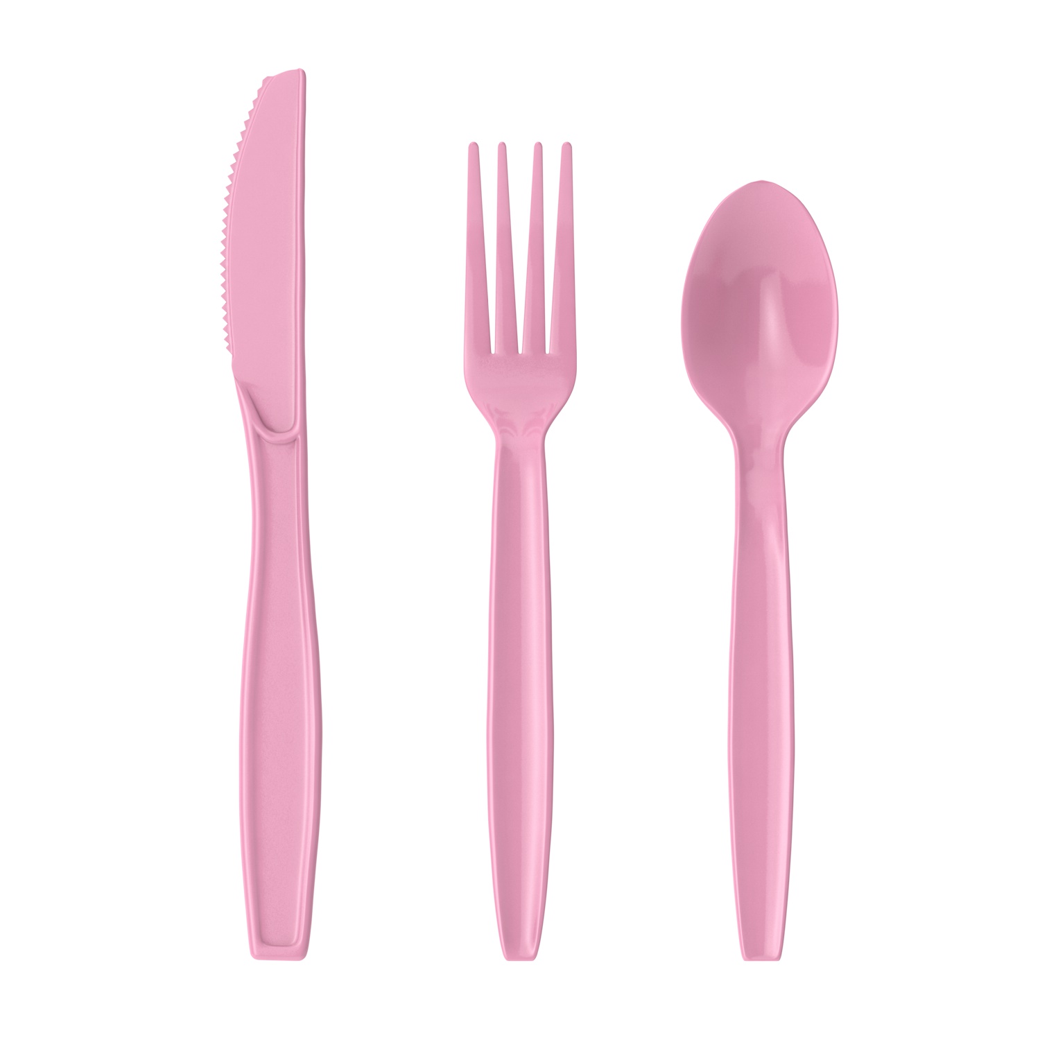 Rose: jeu de fourchettes * 10 pièces