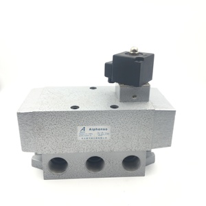 K25DH serisi 5/2 yollu büyük çaplı sürgülü sütun yönlü pnömatik kontrol hava Solenoid vana Pilot yapısı ile - Product Image 5