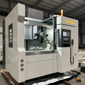 Torno Cnc vertical automático rígido VTC850A, máquina de procesamiento de metales de precisión, máquina herramienta Cnc de 8/4 estaciones, Tornos - Product Image 6