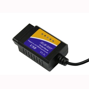 OBD V 1.5 Car scanner obd2 schlüssel programmierer scanner obd2 auto diagnose-tools ulme 327 USB Cable - Product Image 2