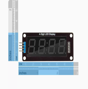 0,56 ''Zoll TM1637 4-Bit-Digital-LED 7-Segment-Uhrenrohranzeige für Arduino