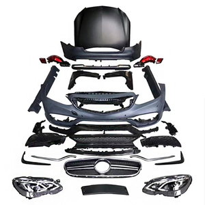 Bumpers Body Kit Economical and Practical for MERCEDES BENZ W212 <strong>E</strong> Class 2009-2012 Change to 2013-2015 AMG Style. - Product Image 2