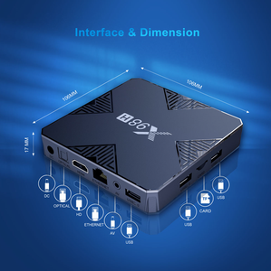 <strong>Android</strong> 12.0 X98h Allwinner H618 HDR10+ H.265 BT5.0 OTT TV Box H618 4K HD 2.4G/5g <strong>Dual</strong> WiFi6 6K Set Top Box - Product Image 6