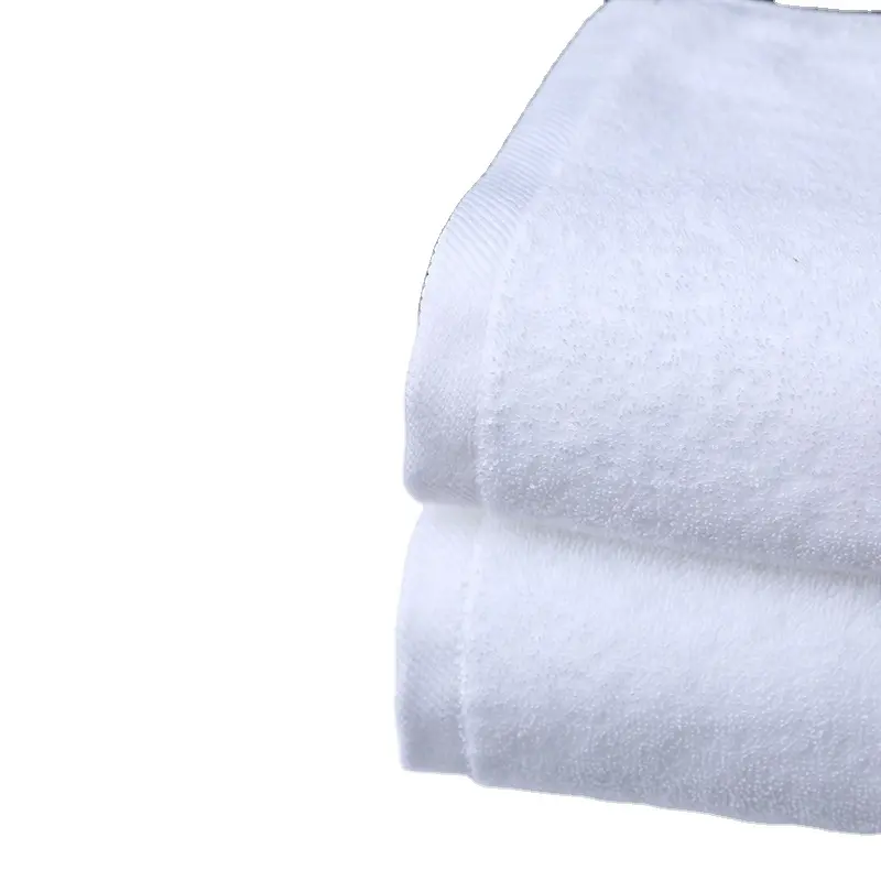 Khăn Khách Sạn 100% Cotton Nhà Máy Cung Cấp Giá Hấp Dẫn Khăn Tắm Trắng Cho Khách Sạn