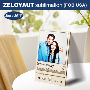 Zeloyaut กรอบรูป MDF พิมพ์ลายซับลิเมชันสไตล์วินเทจสำหรับความทรงจำในครอบครัวกรอบรูปพิมพ์ซับลิเมชันเปล่าสำหรับงาน DIY - Product Image 6