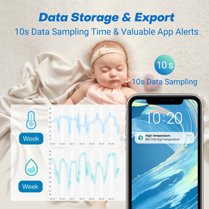 INKBIRD IBS-TH3 WiFi <strong>Data</strong> <strong>Logger</strong> Wireless Hygrothermometer for Humidity and <strong>Temperature</strong> Record <strong>with</strong> APP - Product Image 5