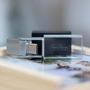 Acrylkristall USB-Stick Custom Design Logo 8GB zu 512GB Flash Laufwerk 2-in-1 C-Typ pendrive für Souvenirs und Geschenke - Product Image 5
