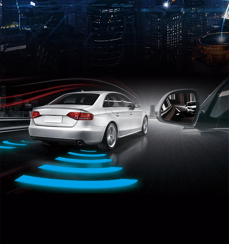 Microwave vehicle car alarm motion blindspot anti collision radar sensor system kit set prices auto car distance sensor