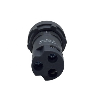 22mm Plastic Momentary <strong>Push</strong> <strong>Button</strong> Switch Self-Reset Electronic <strong>Control</strong> <strong>System</strong> 1NO Switch Flat Mounting Hole - Product Image 2
