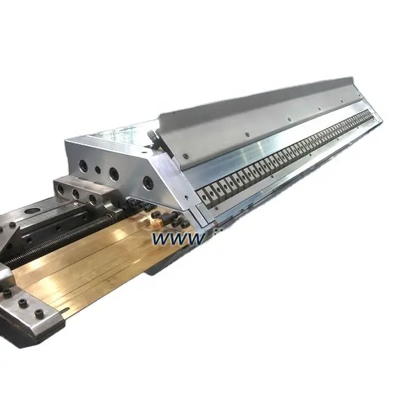 3200Mm T Sterven Voor Pe Pp Lamineren Extrusie Coating Stof Met Sterven Hoofd Platte Sterven Lamineren Extruder Plant