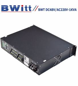 رف عاكس للاتصالات 19 بوصة خرج مزدوج 110VDC إلى 220VAC 230VAC محول 6 KVA للاستخدام الصناعي أحادي وثلاثي الطور - Product Image 4