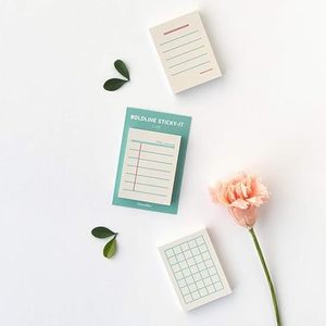 韩国定制卡哇伊印刷便签套装可爱文具，带胶带和记事本，纸制 - Product Image 1