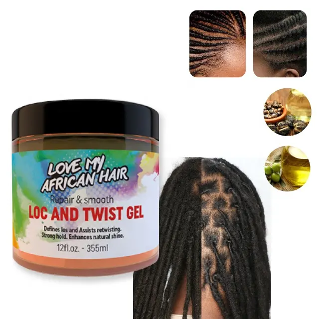 Traitement capillaire africain LOC et TWIST GEL