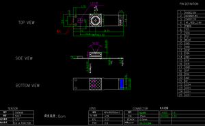 定制8MP 5MP RGB MIPI CSI DVP Omnivision CMOS传感器OV8858 OV5648自动对焦4k无人机迷你相机模块 - Product Image 3