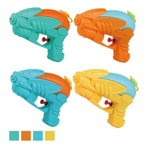 4pcs פעולה פיצוץ קטן מים אקדח מים קטן להגדיר קומפקטי וקל לשימוש מושלם עבור הקיץ בחוץ מסיבות בריכה משחקים