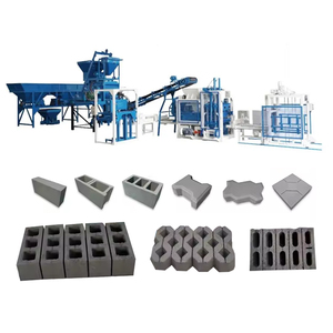 Máquina automática de ladrillos de cemento Máquina de fabricación de ladrillos sólidos huecos Línea de producción Máquina de hormigón para hacer bloques de ladrillos - Product Image 2