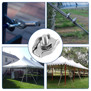 2Mm 3Mm 4Mm 5Mm 6Mm T316 Cáp Thép Không Gỉ Kẹp Chủ Đề Dây Rope Grip Cáp Simplex Kẹp - Product Image 6