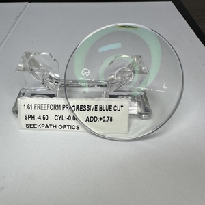 批发自由形式1.56 1.61 1.67眼镜镜片蓝块EMI防反射成品光学镜片HMC绿色 - Product Image 2