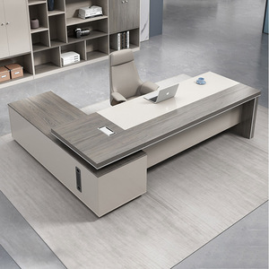 Office Furniture Ceo Office Desks and Chair Combination of Large <strong>Custom</strong> Administrative <strong>Computer</strong> Desk - Product Image 1