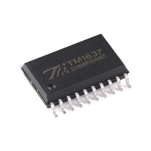 Original <strong>TM1637</strong> (TA2007) new version SOP-20 LED driver control IC with keyboard scanning interface - Product Image 1