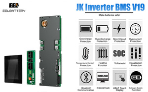 EEL V2-Fuse กล่องแนวตั้ง BMS อัปเดต JK-V19พร้อมจอแสดงผล UART สื่อสาร Lifepo4กล่องแบตเตอรี่2A สมดุลที่ใช้งานอยู่ - Product Image 6