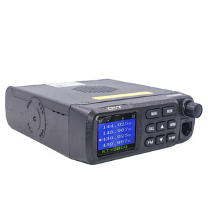 QYT KT-5800 12/24V Camion Mini Walkie Talkie Quad Display 25W Dual band UHF/VHF Auto radio 5800 Mobile Radio Aggiungere Cavo di Programmazione - Product Image 4