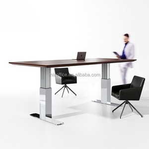Mesa eléctrica de altura ajustable, escritorio de oficina fijo, ergonómico, ejecutivo, de pie - Product Image 2