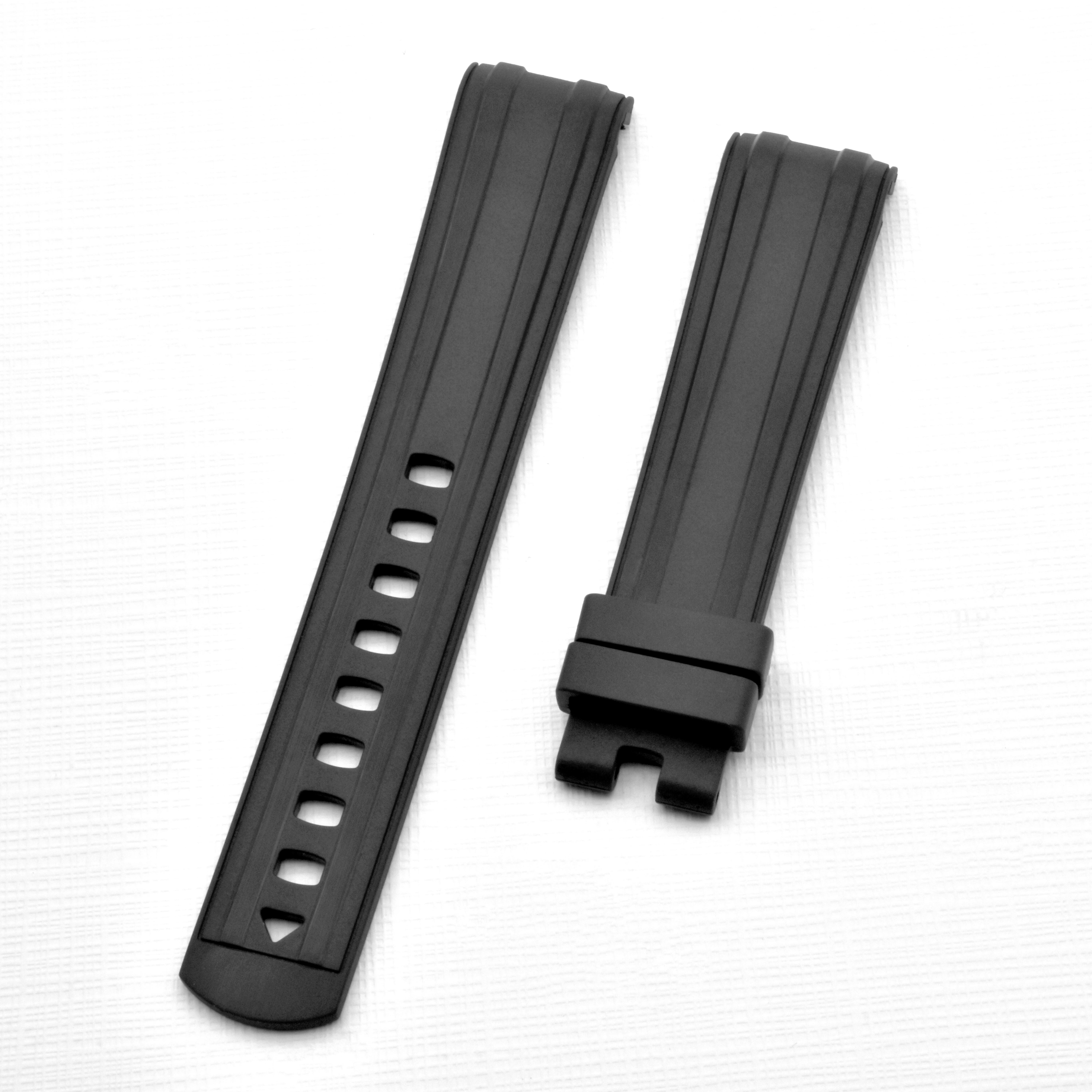 สายสีดำไม่มีหัวเข็มขัด