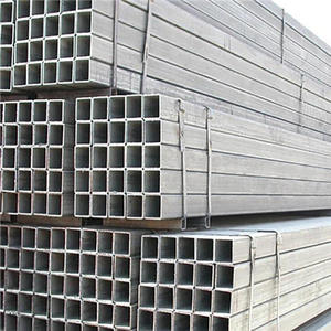 ASTM A106 A36 A53 Q235b Carbono Seção Oca Tubo De Ferro Quente Mergulhado Galvanizado <span class=keywords><strong>Erw</strong></span> Quadrado Retangular Tubo De Aço Tubo Preço