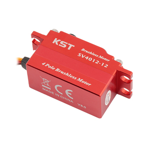 KST SV4012-12 SHV 42.0Kgf.cm 0.10sec/60 ° 4 kutup fırçasız düşük profilli Servo RC arabalar için sabit-kanatları robotik - Product Image 6
