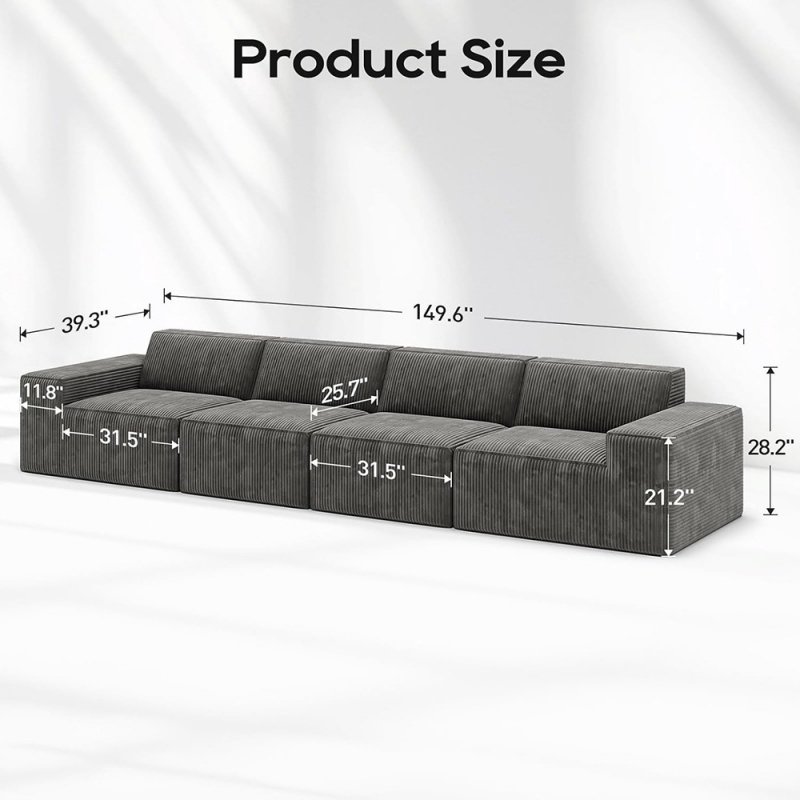 โซฟา Set-4-Seater สินค้าขายดี