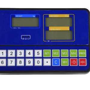 Indicador informático de precio electrónico de alta precisión RS232 Indicador de escala de plataforma industrial Funciones de conexión - Product Image 1