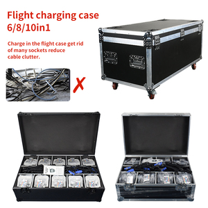 USA Warehouse 6x18W Battery Powered Uplights <strong>DMX</strong> <strong>Control</strong> <strong>RGBWA</strong> UV 6in1 <strong>Wireless</strong> LED Uplight Par Light for Wedding Stage - Product Image 2