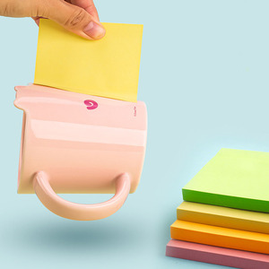 Hot Selling Custom Colorful Strong Adhesive <strong>Memo</strong> <strong>Pad</strong> <strong>Paper</strong> <strong>Block</strong> Stationery Eco Friendly Neon Color Sticky Notes <strong>Pad</strong> - Product Image 3