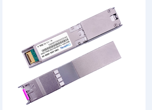 Óptimo 10 Gb/s Bidi 1490nm/1550nm 80km LC SM EML DFB DDM SFP Módulo transceptor para redes 4G 3G GSM GPRS POE WIFI SDK TCP