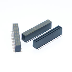 High Precision 1.27mm <strong>SMT</strong> Double Row Female <strong>Header</strong> For Compact And Durable PCB Connector Custom Harness - Product Image 2