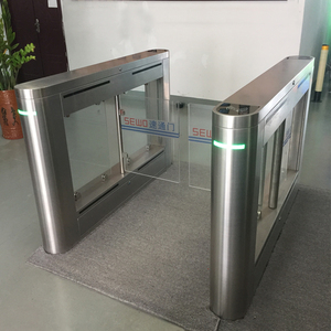 Cancello biometrico automatico di fascia alta del tornello dell'oscillazione di SEWO con il motore Brushless per il tornello del cancello del deflettore del controllo di accesso pedonale - Product Image 2